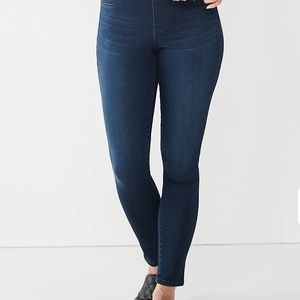 Nine West yoga skinny pull on jeans
